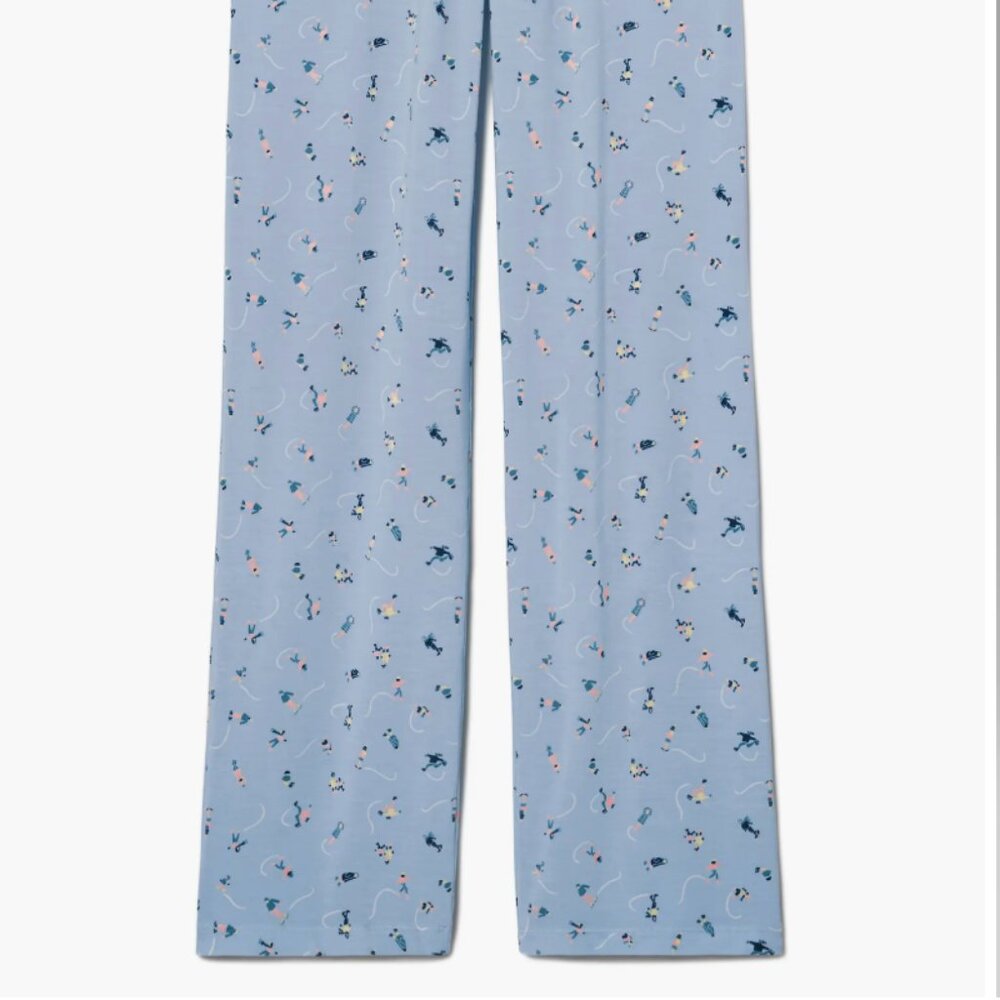 Second Skin Pajama Pants in Cashmere Blue Ice Skater | Tommy John/Nordstrom - Picture 2 of 5